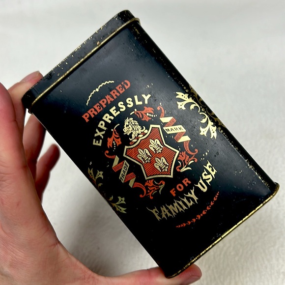 Vintage “Barringer &Brown’s” mustard’s tin with hinged lid  ENGLAND - Picture 6 of 9